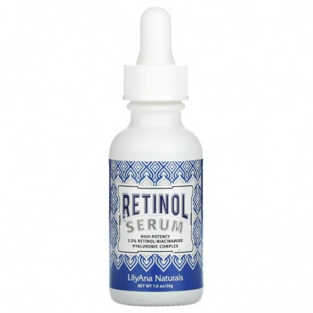 Lilyana Naturals, Retinol Serum, 1 oz (30 g)