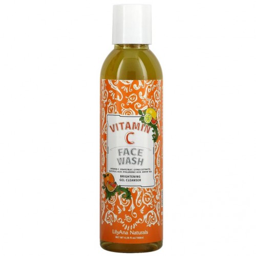 Lilyana Naturals, Vitamin C Face Wash, 6.35 fl oz (188 ml)