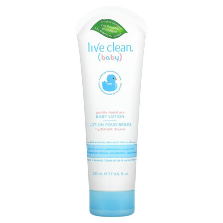 Live Clean, 베이비, 젠틀 모이스처, 베이비 로션, 227ml(7.7fl oz)