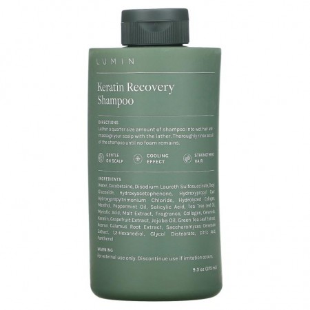 Lumin, Keratin Recovery Shampoo, 9.3 oz (275 ml)