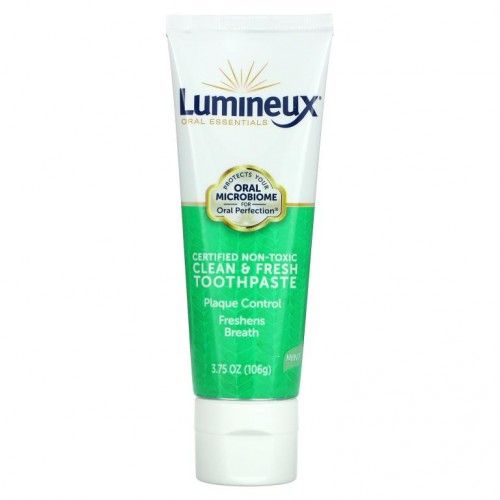 Lumineux Oral Essentials, 루미눅스, 임상적으로 개발된 치약, 청정 & 상쾌함 3.75 oz (106.3 g)