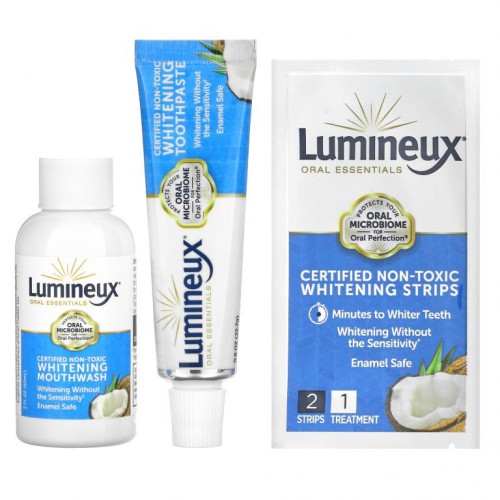 Lumineux Oral Essentials, 인증된 무독성 미백 스트립, 28개