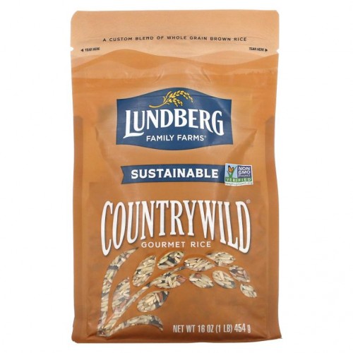Lundberg, 컨츄리와일드 쌀, 16oz(454g)