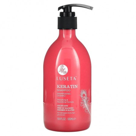 Luseta Beauty, 케라틴, 샴푸, 500ml(16.9fl oz)
