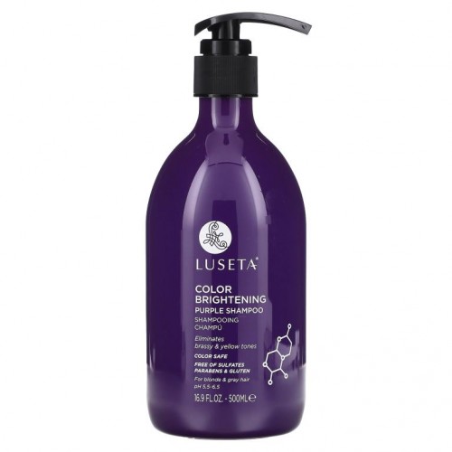 Luseta Beauty, Color Brightening, Purple Shampoo, 16.9 fl oz (500 ml)