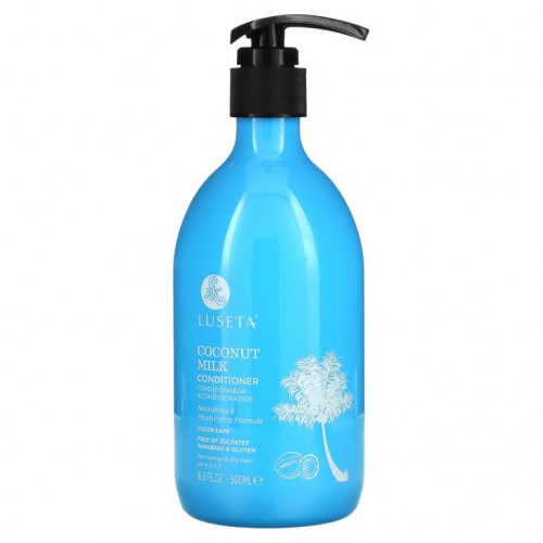 Luseta Beauty, Conditioner, For Normal & Dry Hair, Coconut Milk, 16.9 fl oz (500 ml)