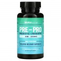 MAV Nutrition, 프리-프로, 프리바이오틱+프로바이오틱, 베지 캡슐 60정