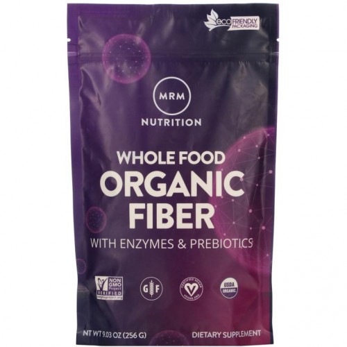 MRM Nutrition, 천연 식품, 유기농 식이섬유, 효소 및 프리바이오틱스 함유, 256g(9.3oz)