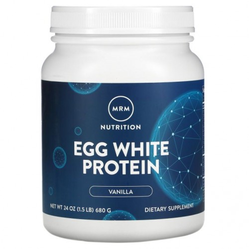 MRM Nutrition, 계란 흰자 단백질, 바닐라, 680g(1.5lb)