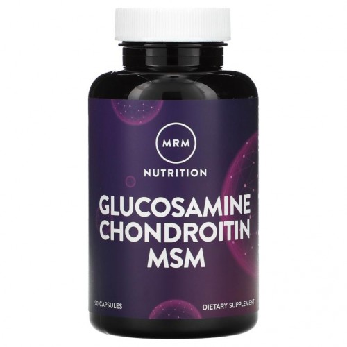 MRM Nutrition, 글루코사민 콘드로이틴 MSM, 캡슐 90정