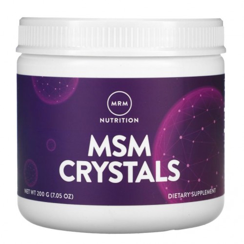 MRM Nutrition, MSM 크리스탈, 1,000mg, 200g(7.05oz)