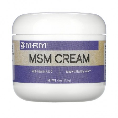 MRM Nutrition, MSM 크림, 113g(4oz)