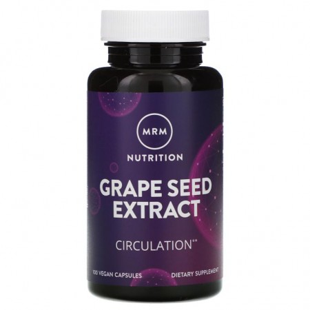 MRM Nutrition, Nutrition, 포도씨 추출물, 베지 캡슐 100정