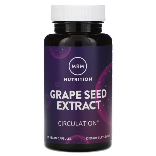 MRM Nutrition, Nutrition, 포도씨 추출물, 베지 캡슐 100정