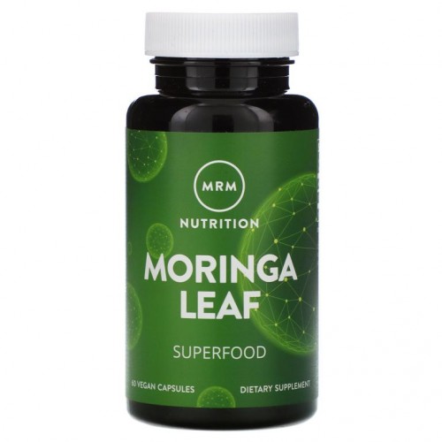 MRM Nutrition, Nutrition, 모링가잎, 베지 캡슐 60정