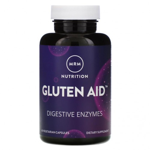 MRM Nutrition, Nutrition, Gluten Aid, 60 Vegetarian Capsules
