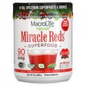 Macrolife Naturals, Miracle Reds, 슈퍼 푸드, 구기자-석류-아사이-망고스틴, 850g(1.9lbs)