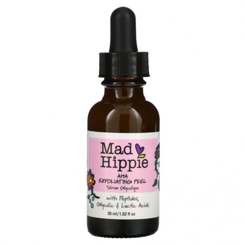 Mad Hippie, AHA 익스폴리에이팅 필링, 30ml(1.02fl oz)