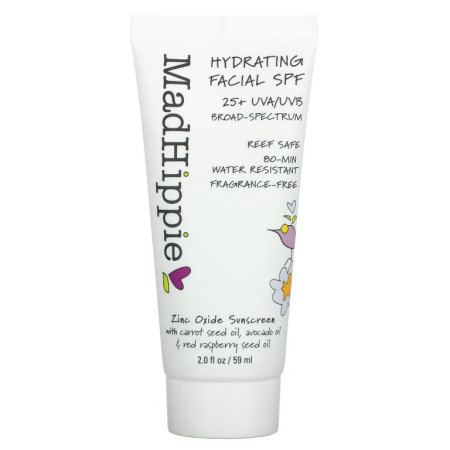 Mad Hippie, 하이드레이팅 페이셜 SPF 25+, 향료 무함유, 59ml(2fl oz)