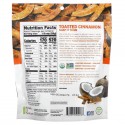 Made in Nature, 유기농 코코넛 칩, 토스티드 시나몬 슈퍼스낵, 85g(3oz)