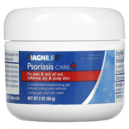 MagniLife, Psoriasis Care +, Concentrated Moisturizing Gel, 2 oz (56 g)