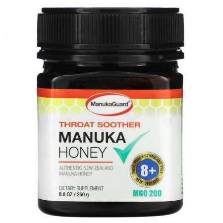 ManukaGuard, 프리미엄 골드 쓰로트, 마누카 꿀, 8.8oz(250g)