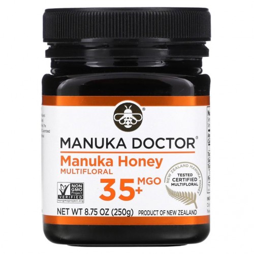 Manuka Doctor, 마누카 꿀 잡화꿀, MGO 35+, 250g(8.75oz )