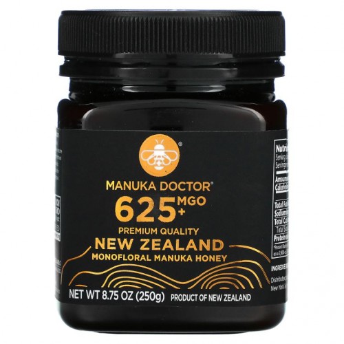 Manuka Doctor, 단일꽃 마누카 꿀, MGO 625+, 250g(8.75oz)