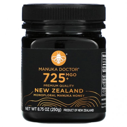 Manuka Doctor, 단일꽃 마누카 꿀, MGO 725+, 250g(8.75oz)