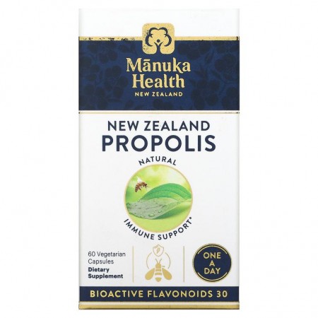 Manuka Health, 뉴질랜드 프로폴리스, 베지 캡슐 60정