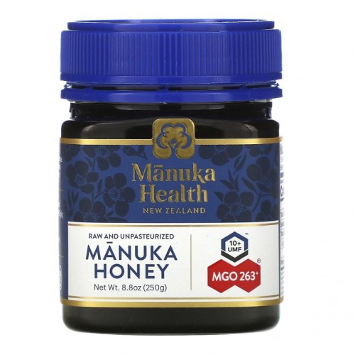 Manuka Health, 마누카 꿀, MGO 263+, 250g(8.8oz)