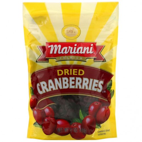 Mariani Dried Fruit, 프리미엄 건조 크랜베리, 142g(5oz)