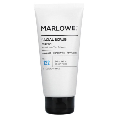 Marlowe, Facial Scrub For Men, No. 122, 6 fl oz (177.4 ml)