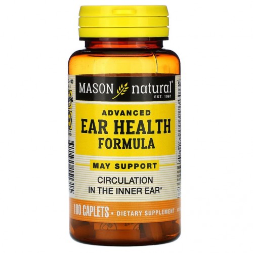 Mason Natural, 어드밴스드 이어 헬스 포뮬러, 100캡슐