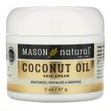 Mason Natural, 코코넛 오일 스킨 크림, 57g(2oz)