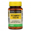 Mason Natural, 비타민 C, 250mg, 100정