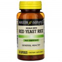Mason Natural, Whole Herb Red Yeast Rice, 60 Capsules