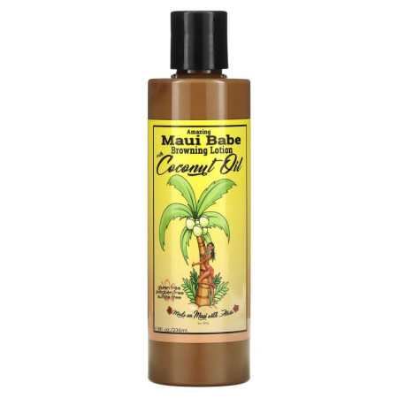 Maui Babe, 코코넛 오일 함유 어메이징 브라우닝 로션, 236 ml(8 fl oz)