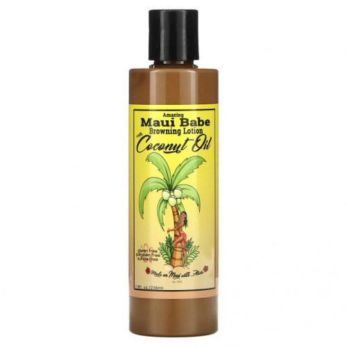 Maui Babe, 코코넛 오일 함유 어메이징 브라우닝 로션, 236 ml(8 fl oz)
