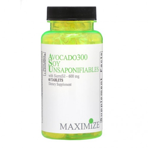 Maximum International, 아보카도 300 간장 불검화물, 300 mg, 60 정