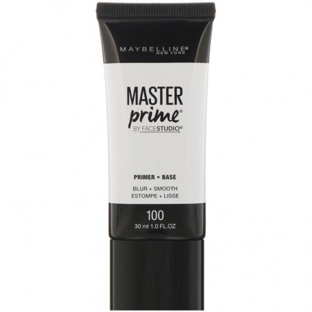 Maybelline, FaceStudio, Master Prime, 프라이머 베이스, 블러 + 스무스, 1fl oz(30ml)