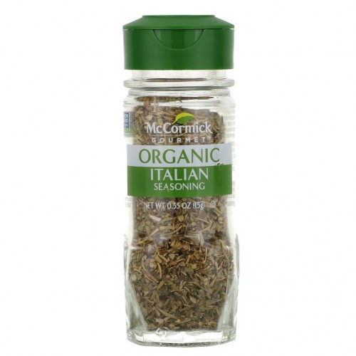 McCormick Gourmet, 유기농, 이탈리아 조미료, 0.55 oz (15 g)