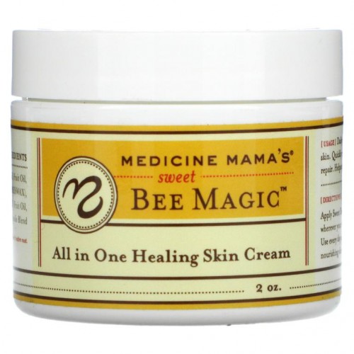 Medicine Mama's, Sweet Bee Magic, 올인원 힐링 스킨 크림, 2 oz