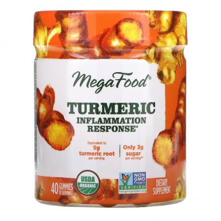 MegaFood, 강황, 면역 반응 증진, 구미젤리 40개