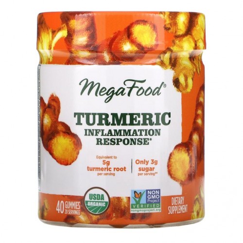 MegaFood, 강황, 면역 반응 증진, 구미젤리 40개