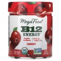 MegaFood, B12 Energy, 크랜베리, 구미젤리 70개