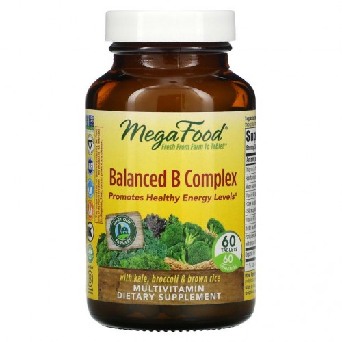 MegaFood, 균형 잡힌 B 복합체, 60정