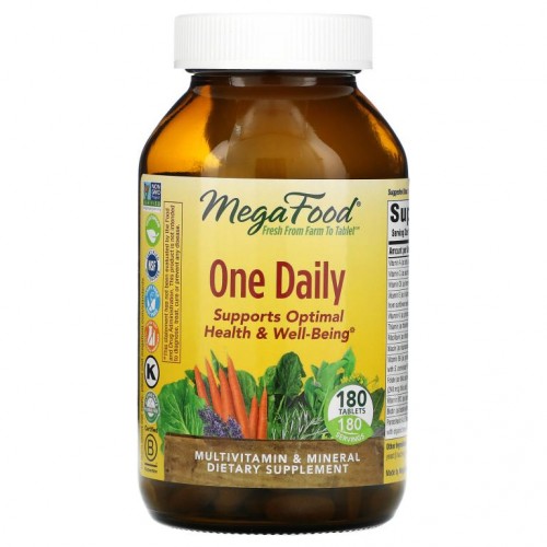 MegaFood, One Daily, 180정
