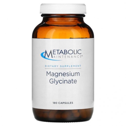 Metabolic Maintenance, 마그네슘 글리시네이트, 180 캡슐