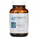Metabolic Maintenance, 비타민 D-3, 5,000 IU, 90 캡슐